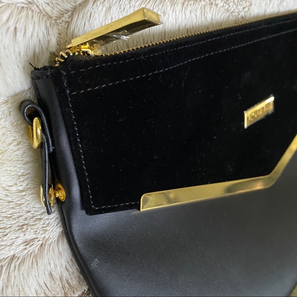 JOY & IMAN BLACK CLUTCH - Picture 5 of 9